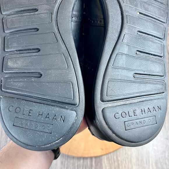 Cole Haan Black Leather Wingtip Oxfords main image 8